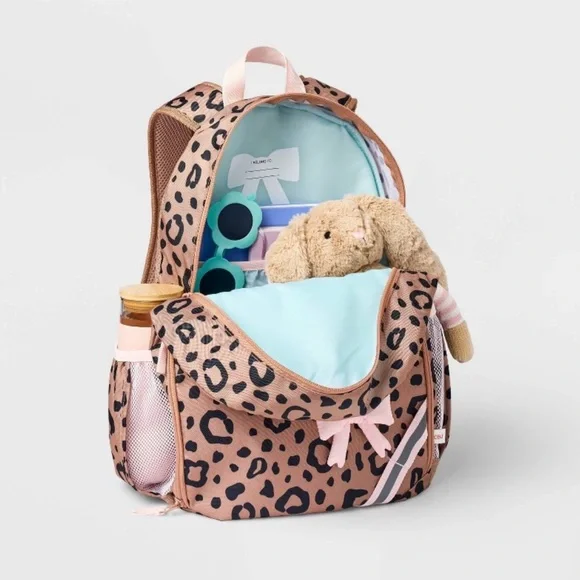 Cat and Jack Leopard Backpack - Picture 3 of 3